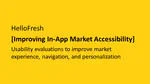 In-App Market Accessibility Usabilathon